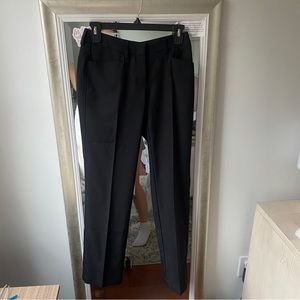 Oobe Black Straight Leg Female Pants